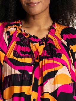 JEANETT - Plus Size Kjole fra Studio