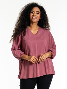 EMMY - Plus Size Bluse fra Studio