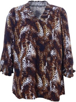 FEODORA - Plus Size Bluse fra Studio