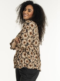 FARZANA - Plus Size Bluse fra Studio