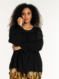 MILLE - Plus Size Bluse fra Studio