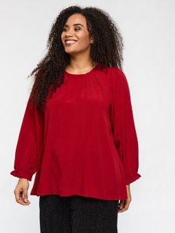 SMARGRETHE - Plus Size Bluse fra Studio