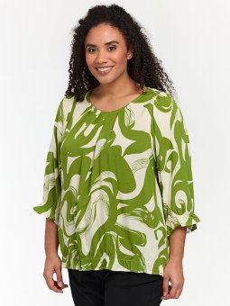 SFARZANA - Plus Size Bluse fra Studio