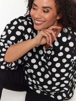 STIFF - Plus Size Bluse fra Studio