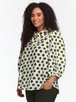 STIFF - Plus Size Bluse fra Studio