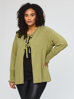 SEVA - Plus Size Cardigan fra Studio