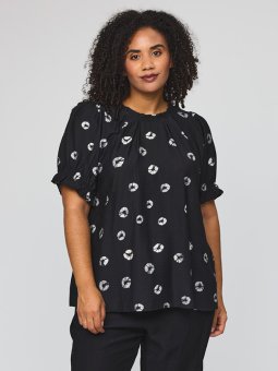 SFOZIA - Plus Size Bluse fra Studio
