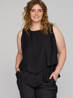 SAUBREY - Plus Size Topp fra Studio