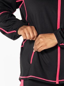 FITNESS - Plus Size Trenings jakke fra Studio