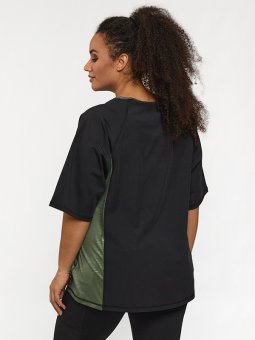 SFITNESS - Plus Size Trenings sweatshirt fra Studio