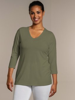 Plus Size Bluse fra Sandgaard