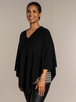 Plus Size Poncho fra Sandgaard