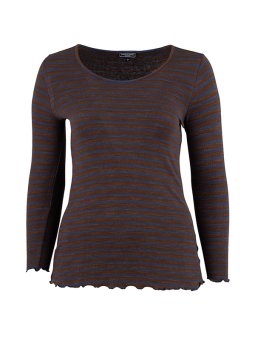 RIB - Plus Size Bluse fra Sandgaard