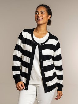 HELSINKI - Plus Size Cardigan fra Sandgaard