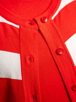 HELSINKI - Plus Size Cardigan fra Sandgaard