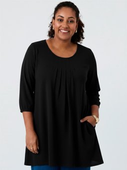 EBONY - Plus Size Tunika fra Pont Neuf
