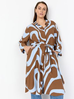 WA-CHANITA - Plus Size Kjole fra Wasabi Concept