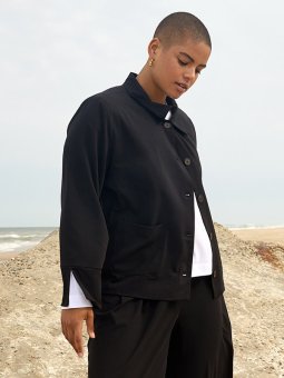 WA-SALLY - Plus Size Jakke fra Wasabi Concept