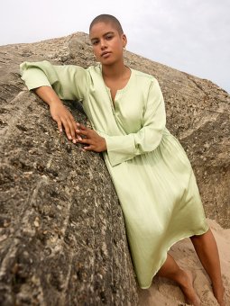 WA-SAVANNA - Plus Size Kjole fra Wasabi Concept