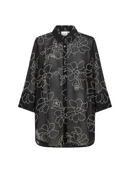 WA-SAHIFA - Plus Size Skjorte fra Wasabi Concept