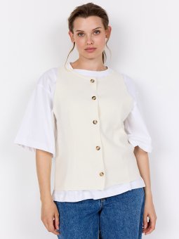 WA-SIKKA - Plus Size Vest fra Wasabi Concept