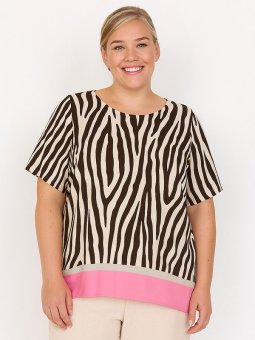 WA-MANDIE - Plus Size T-shirt fra Wasabi Concept