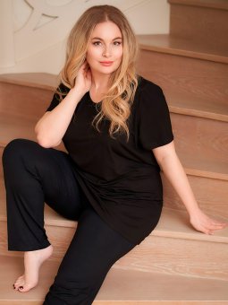 Plus Size Night blouse fra Plaisir