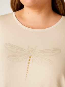 BIRKA - Plus Size T-shirt fra Gozzip