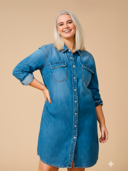 CARTRUDY - Plus Size Kjole fra Only Carmakoma