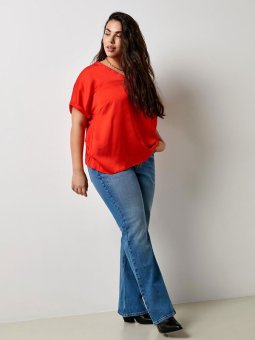 CARBRYNJA - Plus Size Bluse fra Only Carmakoma