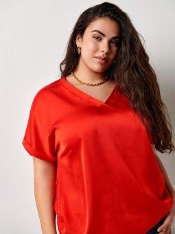CARBRYNJA - Plus Size Bluse fra Only Carmakoma