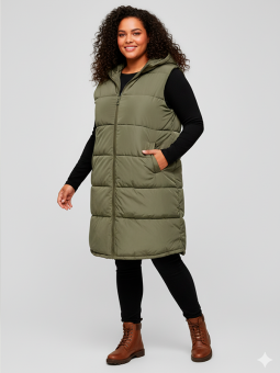 CARALINA - Plus Size Vest fra Only Carmakoma