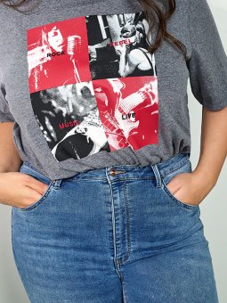 CARICONIC - Plus Size Jeans fra Only Carmakoma