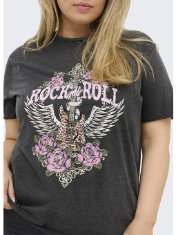 CARLUCY - Plus Size T-shirt fra Only Carmakoma