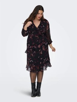 CARINDIGO - Plus Size Kjole fra Only Carmakoma