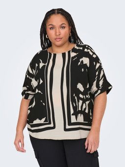 CARNICON - Plus Size Bluse fra Only Carmakoma
