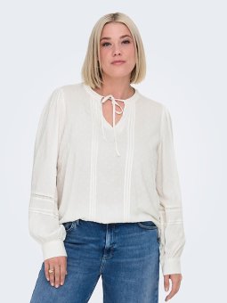 CARMIBEL - Plus Size Bluse fra Only Carmakoma