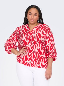 CAROLIVERA - Plus Size Bluse fra Only Carmakoma