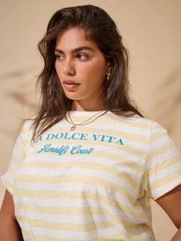 CARCLARA - Plus Size T-skjorte fra Only Carmakoma