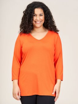 AMSTERDAM  - Plus Size Bluse fra Sandgaard