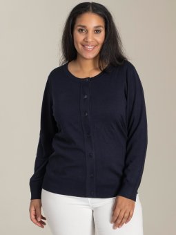 Plus Size Cardigan fra Sandgaard