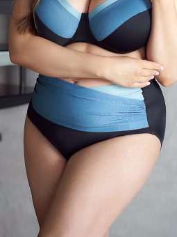 WAVE - Plus Size Bikini truse fra Plaisir