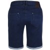 Mørkeblå denim shorts med stretch  fra Zhenzi