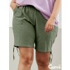 Amin - grønne bomulls shorts fra Zhenzi